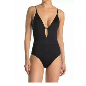 BECCA plunge one piece swimsuit
